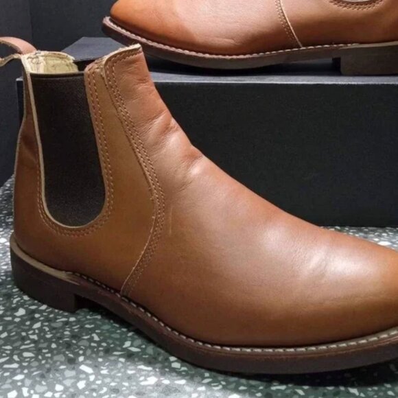 Red Wing Heritage 6-inch Chelsea Boot, Pecan Boundary Leather - Picture 8 of 14
